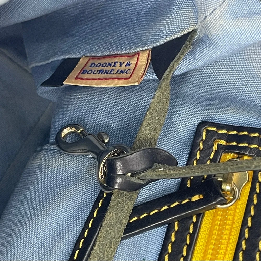 RARE Dooney & Bourke Rainbow “It Bag” | Y2K Vintage Satchel | Heart Tag - Picture 13 of 16